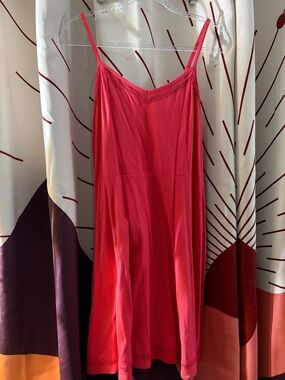 Faded Glory Red Spaghetti Strap Mini Dress